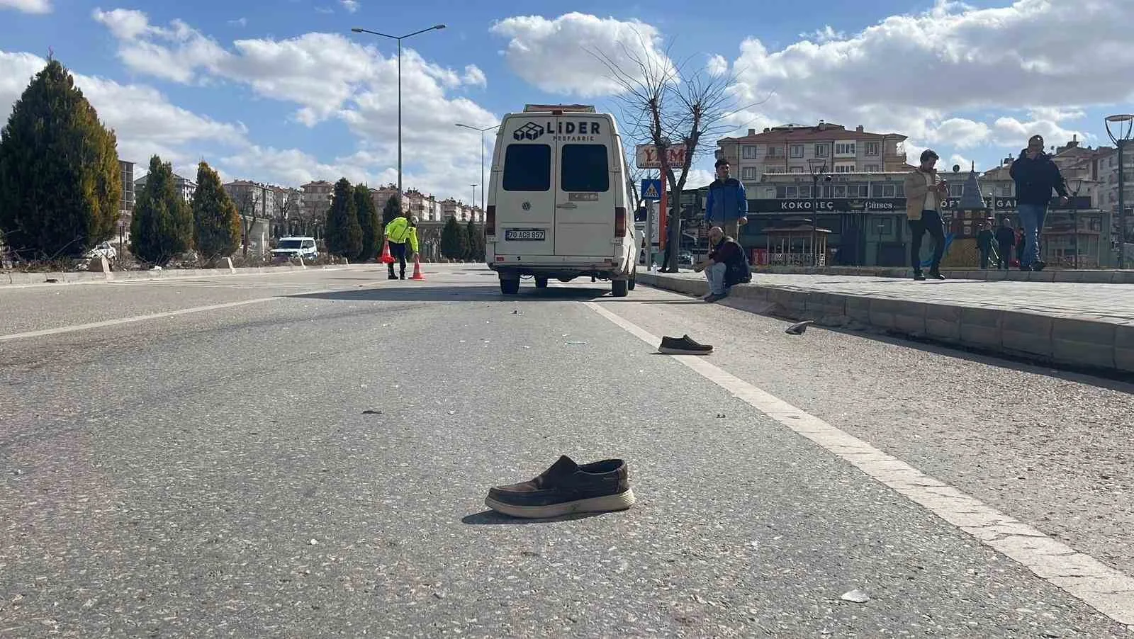 Karaman’da Minibüsün Çarptığı Yaya Hayatını Kaybetti