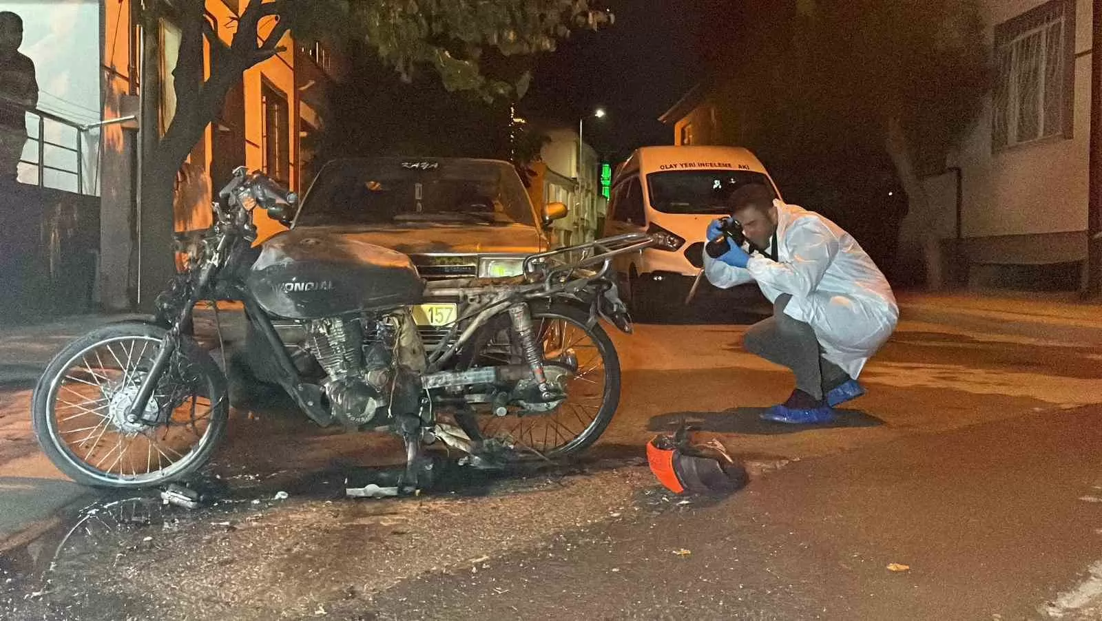 Karaman’da Şoke Eden İddia: Motosikletini İddia Uğruna Yaktı
